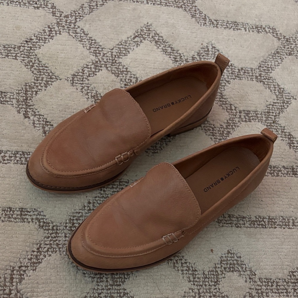 Lucky Brand Women’s Brown Slip-On Loafers